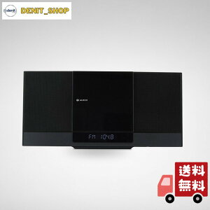 �I�[���b�N�X(AUREX) �~�j�R���| AX-WSS60 �u���b�N �X�����^�T�E���h�V�X�e�� Bluetooth CD USB ���C�hFM�Ή� 20W�o�� �c�^ �ȃX�y�[�X FLAC WAV �Đ��Ή� �����R���t