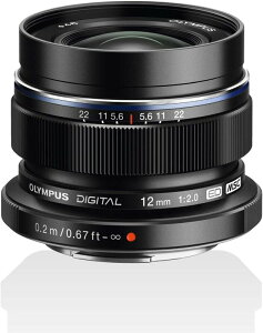 OLYMPUS �P�œ_�����Y M.ZUIKO DIGITAL ED 12mm F2.0 �u���b�N ED 12mm F2.0 BLK
