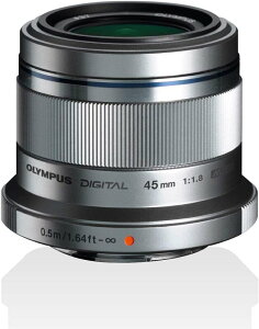 OLYMPUS �P�œ_�����Y M.ZUIKO DIGITAL 45mm F1.8 �V���o�[