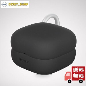 �\�j�[(SONY) LinkBuds Clip�p�P�[�X�J�o�[ �u���b�N WF-LC900��p HACLC900CABC
