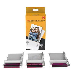 �R�_�b�N(Kodak)Mini 2&Mini Shot 2�V���[�Y�p 2.1x3.4�C���`(5.3x8.6cm)�J�[�g���b�W �p���E�J���[���{����̌^�J�[�g���b�W 30�p�b�N