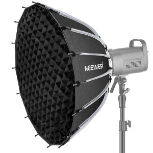 NEEWER 65cm �\�t�g�{�b�N�X �p���{���b�N �N�C�b�N�Z�b�g�A�b�v �܂肽���� �f�B�t���[�U�[/�n�j�J���O���b�h/�o�b�O�t�� Bowens�}�E���g �R���p�`�u�� Aputure 120d Light Dome �R���p�`�u�� Godox sl60w