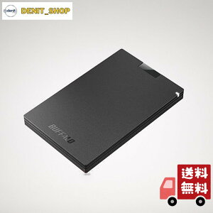 BUFFALO USB3.2(Gen1) Type-A MiniStation SSD SSD-PG1.0U3-BC [�u���b�N]