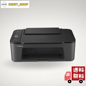 �L���m�� Canon �v�����^�[ A4�C���N�W�F�b�g�����@ PIXUS TS3530 �u���b�N Wi-Fi�Ή� �e�����[�N���� 2022�N���f�� 4�F�E��̌^�E�Ή��C���NBC-365/366�V���[�Y