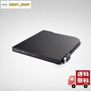 �o�b�t�@���[ BRXL-PTV6U3-BKB (�u���b�N) USB3.2 (Gen1) �Ή� �|�[�^�u��BD �����\�t�g�Y�t