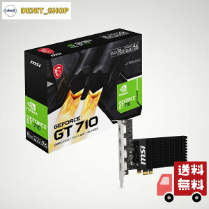 MSI GT 710 2GD3H 4HDMI �O���t�B�b�N�X�{�[�h VD9284