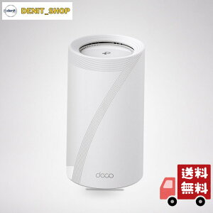 TP-Link WiFi ����LAN ���b�V��Wi-Fi wifi 7 11be 10Gbps�C�[�T�l�b�g�|�[�g 5760Mbps(6GHz) + 5760Mbps(5GHz)+ 1376Mbps(2.4GHz) Deco BE85 1-pack