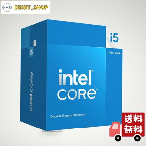 Intel Core i5-14400F �f�X�N�g�b�v�v���Z�b�T�[ 10�R�A (6 P�R�A + 4 E�R�A) �ő�4.7 GHz