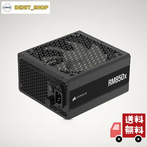 CORSAIR RM850x 2024�N���f�� PC�d�����j�b�g 850W ATX3.1 PCIe5.1�Ή� 80PLUS Gold�F�� �t�����W�����[ 12VHPWR�P�[�u���t�� CP-9020270-JP