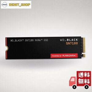 WD_BLACK 500GB SN7100 NVMe �����Q�[�~���OSSD �\���b�h�X�e�[�g�h���C�u - Gen4 PCIe, M.2 2280 �ő�6,800MB/�b - WDS500G4X0E