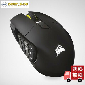 CORSAIR SCIMITAR ELITE WIRELESS SE MMO�ɍœK�ȑ��{�^���̃��C�����X�Q�[�~���O�}�E�X�v���O�����\��16�{�^�� MARKSMAN S 33K�Z���T�[ Elgato Virtual Stream Deck���C�����X Bl