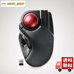 �G���R�� �}�E�X ���C�����X (���V�[�o�[�t��) �g���b�N�{�[�� ��� 8�{�^�� �`���g�@�\ �u���b�N M-HT1DRXBK
