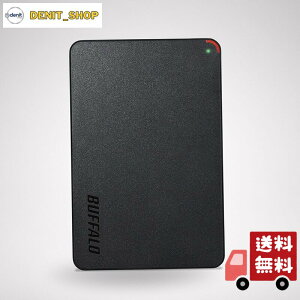 �o�b�t�@���[ BUFFALO �~�j�X�e�[�V���� USB3.1(Gen1)/USB3.0�p�|�[�^�u��HDD 2TB HD-PCFS2.0U3-BBA