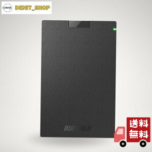 �o�b�t�@���[ BUFFALO USB3.1Gen1 �|�[�^�u��SSD 1.9TB ���{�� PS5/PS4(���[�J�[����m�F��) �ϏՌ��E�R�l�N�^�[�ی�@�\ SSD-PG1.9U3-B/NL