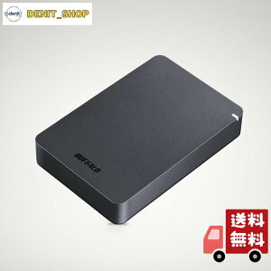 �o�b�t�@���[ BUFFALO USB3.1(Gen.1)�Ή� �ϏՌ��|�[�^�u��HDD 5TB �u���b�N HD-PGF5.0U3-GBKA