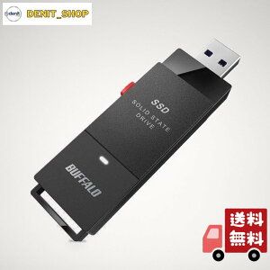 BUFFALO �o�b�t�@���[ �O�t��SSD �u���b�N 1.0TB SSD-PUT1.0U3-BKA