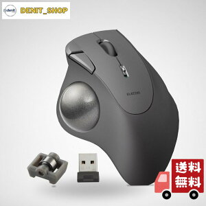 �G���R�� ���C�����X �g���b�N�{�[���}�E�X IST ����2.4GHz �x�A�����O�x�� �e�w���� 36mm�{�[�� 5�{�^�� Windows Mac Chromebook �u���b�N M-IT11DRBK