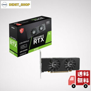 MSI GeForce RTX 3050 LP E 6G OC �O���t�B�b�N�X�{�[�h VD9314