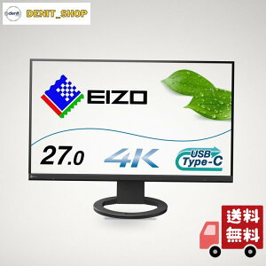 EIZO �r�W�l�X�����X�^���_�[�h���j�^�[ | FlexScan EV2740S-BK | 27.0�^4K UHD�EUSB Type-C�E�u���b�N