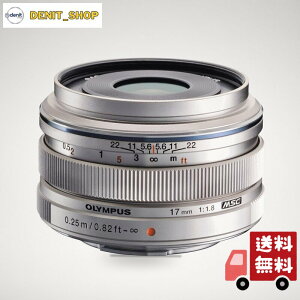 OLYMPUS �P�œ_�����Y M.ZUIKO DIGITAL 17mm F1.8 �V���o�[