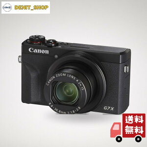 Canon �R���p�N�g�f�W�^���J���� PowerShot G7 X Mark III �u���b�N 1.0�^�Z���T�[/F1.8�����Y/���w4.2�{�Y�[�� PSG7XMARKIIIBK