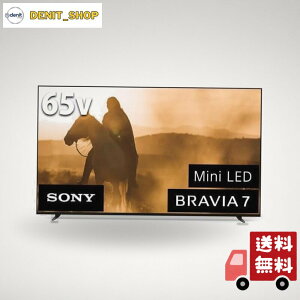 �\�j�[ 65�C���` 4K �t�� Mini LED �e���r �u���r�A K-65XR70 BRAVIA XR �{�� Google TV 4K/120fps�Ή� 10��ȏ㐄��
