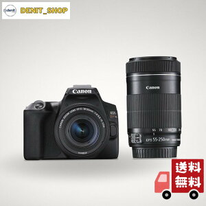 Canon �f�W�^����჌�t�J���� EOS Kiss X10 �_�u���Y�[���L�b�g �u���b�N EOSKISSX10BK-WKIT