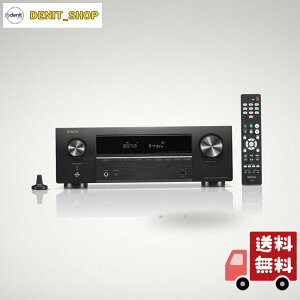 �f�m�� Denon AVR-X580BT 5.2ch AV�T���E���h���V�[�o�[ 8K Ultra HD�AHDR10+�A eARC�Ή�/�u���b�N AVR-X580BTK
