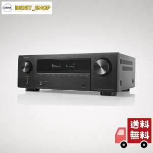 �f�m�� Denon AVR-X1800H AV�T���E���h���V�[�o�[ 7.2ch 8K Ultra HD�AHDR10+�AeARC�Ή�/�u���b�N AVR-X1800HK