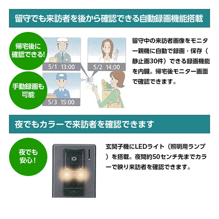 楽天市場】インターホン カメラ付き VL-SE30XLA 6台セット テレビ  