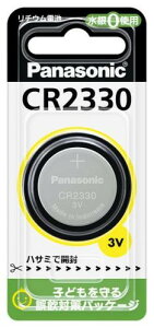 Panasonic �R�C���`���`�E���d�r CR2330 �p�i�\�j�b�N �qCR2330�r