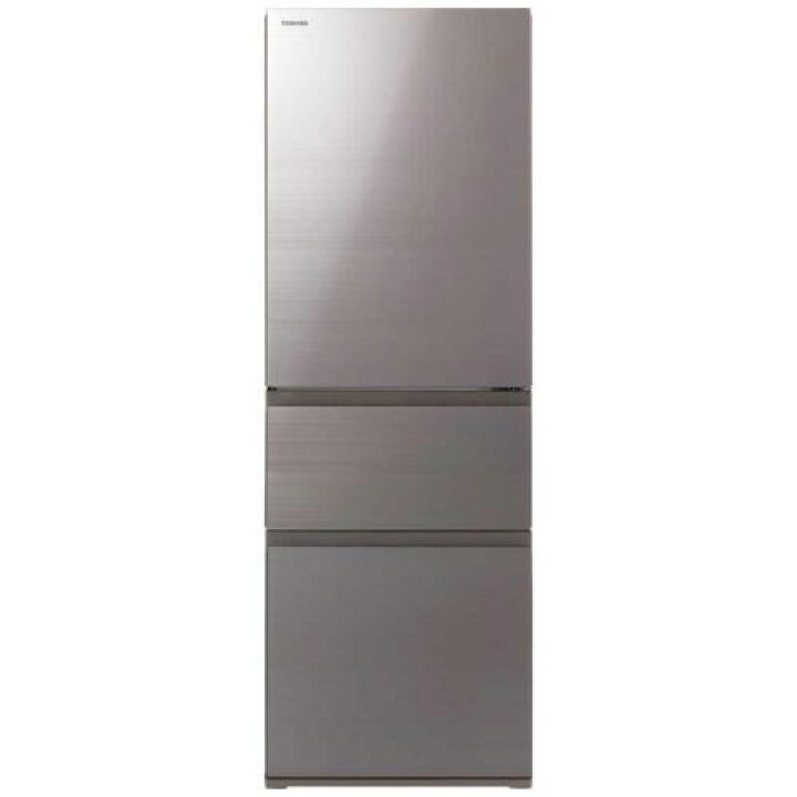 楽天市場】東芝 TOSHIBA 356L 3ドア冷蔵庫 左開き アッシュグレージュ  