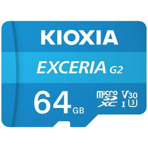 KIOXIA キオクシア(KIOXIA) KMU-B064G EXCERIA microSDXC UHS-I メモリカード 64GB〈KMUB064G〉
