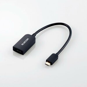 GR ELECOM displayport hdmi usb type-c ϊ A_v^ 4k 2k 3840×2160 / 30hz K F windows / mac Ή fBXvC er vWFN^[ bk AD-CHDMIBK2qADCHDMIBK2r