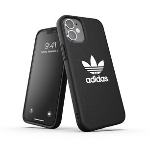 adidas AfB_X iPhone 12 mini X}zP[X Originals BASIC FW20 Black /White 42214EX7862q42214EX7862r