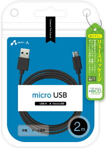 GA[WFC air-J +ECO microUSBP[u([dEf[^ʐM) 2m UKJE2A2M-BKqUKJE2A2M-BKr