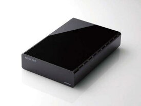 エレコム ELECOM HDD 外付けハードディスク 4TB ブラック ELD-HTV040UBK〈ELDHTV040UBK〉