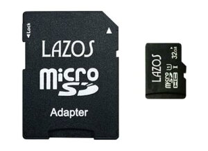 Lazos microSDHC 32GB UHS-I CLASS10 L-B32MSD10-U1qLB32MSD10U1r