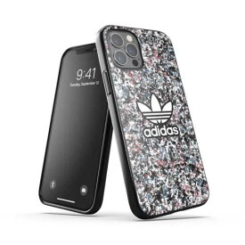 adidas Originals Snap case Belista Flower SS21 for iPhone 12 / iPhone 12 Pro Black/Hazy roses 43708EY1166〈43708EY1166〉