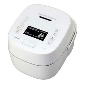 東芝 TOSHIBA 真空圧力IH炊飯器 5.5合炊き グランホワイト RC-10VXV-W〈RC10VXV-W〉