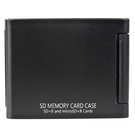 ケンコー Kenko SDメモリーカードケースAS 8枚収納 ブラック ASSD8BK〈ASSD8BK〉
