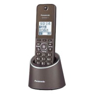 パナソニック Panasonic デジタルコードレス電話機 ブラウン VE-GDS18DL-T〈VEGDS18DL-T〉
