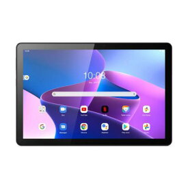 レノボ・ジャパン Lenovo タブレットPC Tab M10 (3rd Gen)10.1型 Unisoc T610 プロセッサー メモリ 4GB フラッシュメモリ 64GB Android 11 ストームグレーZAAE0009JP