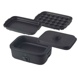 象印 ZOJIRUSHI 無水調理対応 デイリーコンパクトプレート EJ-DE30-BA〈EJDE30-BA〉