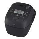 【マラソン期間中ポイント2倍】象印 ZOJIRUSHI 圧力IH炊飯ジャー 鉄器コート黒まる厚釜 5.5合炊き ブラック NW-BA10-BA〈NWBA10-BA〉