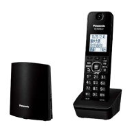 パナソニック Panasonic デジタルコードレス電話機 子機1台タイプ ブラック VE-GDL49DL-K〈VEGDL49DL-K〉