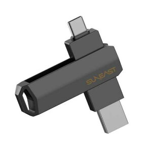 SUNEAST �T���C�[�X�g �O�t��SSD �X�e�B�b�N�^ 1TB USB Type C/USB-A���Ή� �N�����u���b�N SE-PS0001T2LO1BF�qSEPS0001T2LO1BF�r