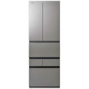 【マラソン期間中ポイント2倍】【配送設置無料】東芝 TOSHIBA 冷蔵庫 6ドア 461L 観音開き VEGETA アッシュグレージュ GR-Y460FZ-ZH (大型配送対象商品/配達日・時間指定不可/沖縄および離島対応不可)〈GRY460FZ-ZH〉