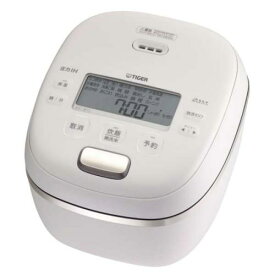 【11/10限定ポイント2倍】タイガーTIGER 圧力IHジャー炊飯器 5.5合炊き 炊きたて ご泡火炊き オフホワイト JRI-G100WO〈JRIG100WO〉