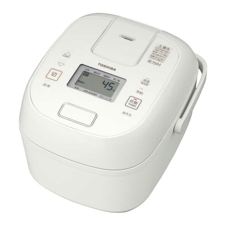 楽天市場】東芝 TOSHIBA 圧力IH炊飯器 3.5合炊き ミルキーホワイト RC 